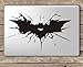 Batman Cracked Symbol - Apple Macbook Laptop Vinyl Sticker Decal