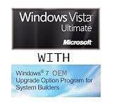 Windows Vista Ultimate SP1 64-bit for System Builders - 1 pack - with Free Windows 7 Upgrade Coupon