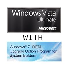 Systembuilder Windows Vista Ultimate SP1 64-bit 1pk DSP DVD inkl. Windows 7 Voucher