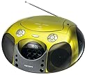 Scott SDM 25 Stereo-Radio (CD/MP3/WMA-Player, FM Tuner, USB-Anschluss) gelb