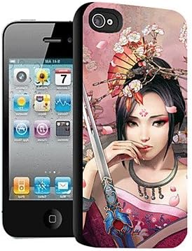 Woman and Sward Pattern 3D Effect Case for iPhone5