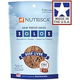Dogswell Nutrisca Freeze Dried Beef Liver SOLOS - 1.5 oz