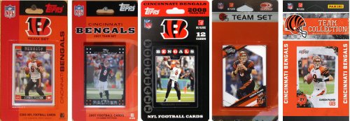 NFL  Cincinnati Bengals 5 Different Licensed Trading Card Team Sets