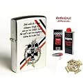 Zippo Feuerzeug Eisernes Kreuz | *NEU* Flaggenlied mit Zubeh�r + Marine 1920 Pin Gratis