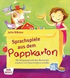 Sprachspiele aus dem Pappkarton - Mit Alltagsgegenständen Wortschatz erweitern und Sprachanlässe schaffen