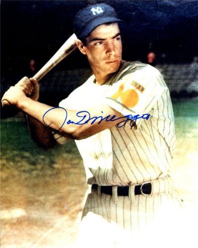 Joe DiMaggio Autographed/Hand Signed New York Yankees 8x10 Photo (JSA)