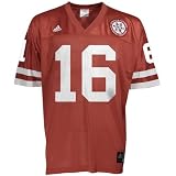 adidas Nebraska Cornhuskers #16 Red Replica Football Jersey
