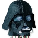 Darth Vader Shaped 10 1/2in x 10 1/2in Pull String Pinata