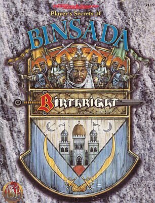 Cover image : Player's Secrets of Binsada: Domain Sourcebook (Birthright Accessory)