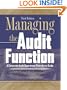 Managing the Audit Function: A Corporate Audit Department Procedures Guide