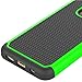 Galaxy S7, Berry Accessory(TM) [Drop Protection] Protective Case [Shock Proof] [Dual Lawyer] Hybrid Defender Armor Case Cover For Samsung Galaxy S7 With Free Berry logo stand holder (Green)