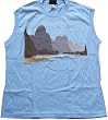 DENALI - Hills - Baby Blue Sleeveless Women's / Girls T-shirt (Girlie / Babydoll)