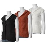 CiSono by Adi Sleeveless Hooded Flyaway Sweater
