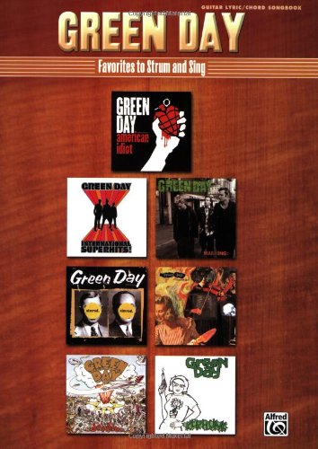 Green Day- Favorites To Strum And Sing (Guitar Lyric/Guitar Songbook)