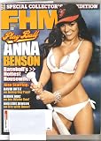 FHM Magazine April 2006 Anna Benson Cover and pictorial, Special Collector's Edition, Natalie Gulbis, Jessica Barton, Pete Rose