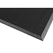 Notrax 345 Rubber Brush Styrene-Butadiene Rubber Entrance Mat, For Construction Traffic Area and Municipal Buildings, 36'' Width x 72'' Length x 5/8" Thickness, Black