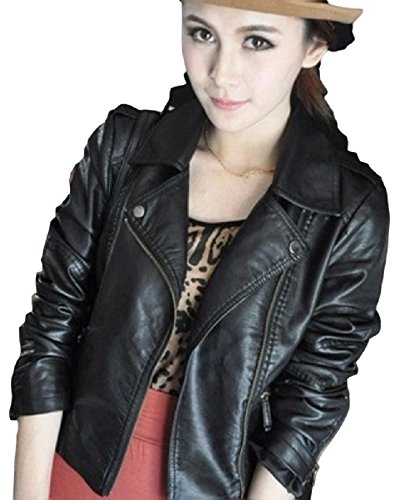 レディース 秋物 PUレザージャケット フェイクレザー ライダースジャケット 革ジャケット Leather Jacket スリム 薄い テーラード ショート丈 カジュアルアウター 大人カジュアル ジッパー付きポケット サイドポケット 袖口ジッパー 長袖 オシャレ モテかわ ブルゾン レジャー デート アウトドアジャケット 上着 定番 ベーシック トップス 人気 流行 トラベル トレンド ブラック SサイズからXLサイズまで オリジナルアクセサリー付属 UJA058