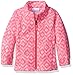 Columbia Girls' Big Benton Springs Ii Printed Fleece Jacket, Camellia Rose Zig Zag, Small