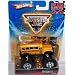 Hot Wheels Originals 2010 1:64 Scale Monster Jam Flag Series DRIVING SKOOL Bus Truck 14/75