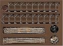 Cantenary Set for E Extension set - Z scale