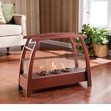 Contemporary Gel Portable Indoor Outdoor Fireplace