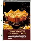 McCall's Cooking School Recipe Card: Fish, Seafood 46 - Crabmeat Creole (Replacement McCall's Recipage or Recipe Card For 3-Ring Binders)
