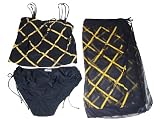 Womens Plus Size Tankini Bikini Swimsuit with Skirt Wrap, Black with Belt Print,