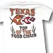 Apparel : University of Texas Longhorns - Food Chain T