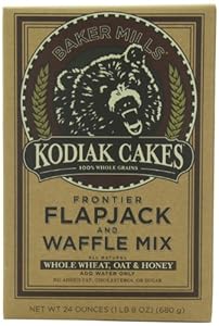 Kodiak Cakes Frontier Flapjack & Waffle Mix, 24-Ounce Boxes (Pack of 6)