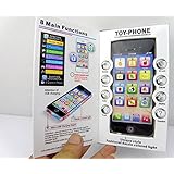 YPhone 1:1 Iphone Toy Mobile Phone English Educational Gift for Kids Children By Preciastore