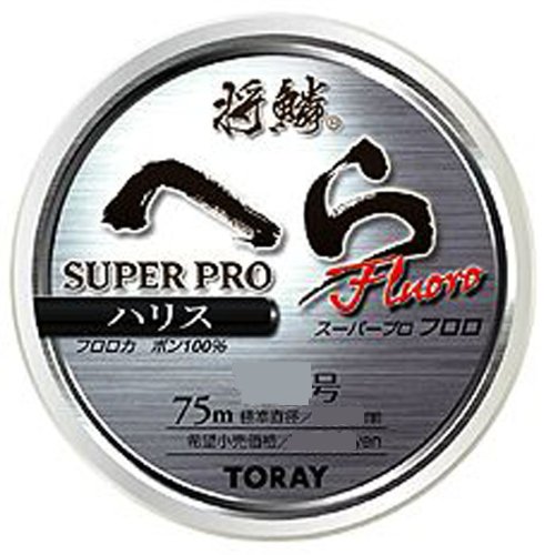 東レ(TORAY) 将鱗ヘラスーパーフロロハリス 75m 1号