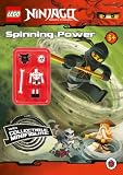 lego ninjago: spinning power activity book with lego minifigure