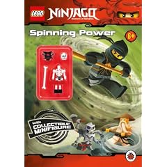 LEGO Ninjago: Spinning Power Activity Book with LEGO minifigure (Lego Ninjago With Minifigure)