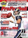 2011 Athlon Sports NFL Pro Football Magazine Preview- St. Louis Rams Cover