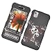 Samsung Finesse R810 (Metro PCS) Rubberized Snap-On Protector Hard Case Image Cover "Cross 'N Skulls" Design