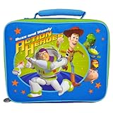 Zak! Disney Pixar Movie Series "Toy Story" Buzz and Woody Action Heroes Single Compartment Soft Insulated Lunch Bag (Bag Dimension: 10" x 8-1/2" x 3-1/2")