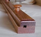 Amish Quilt Rack Clamp - 42"- Solid Cherry (Choose Your Custom Stain Option)