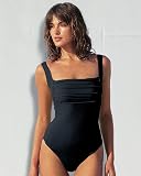 Shape fx Square-neck tank suit|