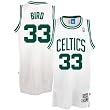 Larry Bird Jersey: adidas White Throwback Swingman #33 Boston Celtics Jersey