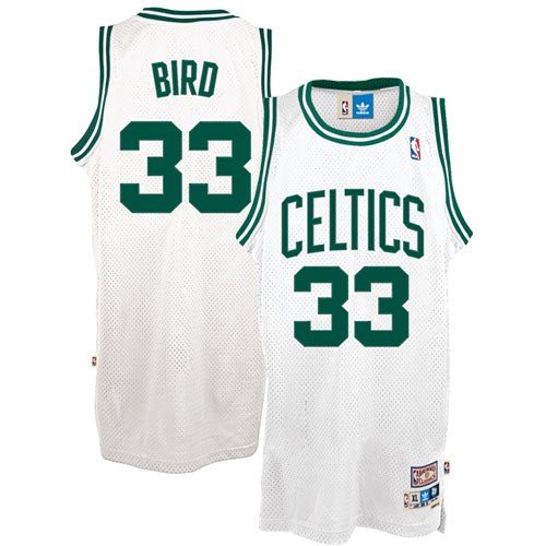 Larry Bird Boston Celtics #33 Retro Swingman Adidas NBA Basketball Jersey