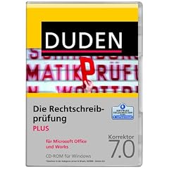 DUDEN Die Rechtschreibpr�fung PLUS f.MS Office u.Works, Korrektor 7.0