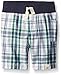Burt's Bees Baby Baby Boys' Organic Plaid Short