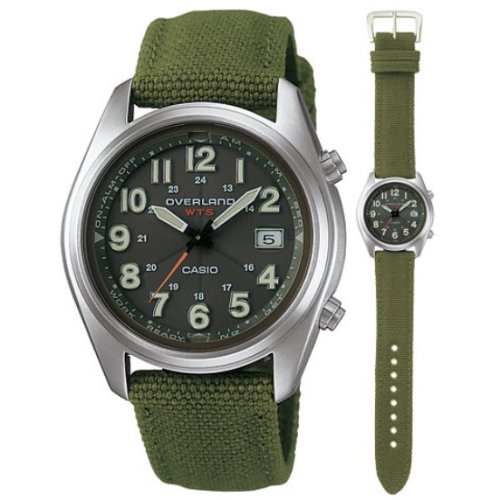 CASIO OVERLAND ソーラー電波時計 OVW-100BJ-3AJF アウトドアウォッチ