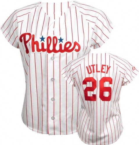 Buy Chase Utley Philadelphia Phillies Ladies Replica Jersey