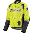 Icon Hooligan 2 Mil-Spec Men's Textile Street Racing Motorcycle Jacket - Yellow