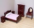 Melissa & Doug Deluxe Doll - House Bedroom Furniture