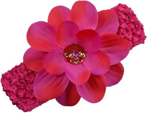 Claribel Baby Flower Headband (Hot Pink)