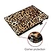 Fintie Case for iPad Air 2 - Premium Vegan Leather Slim Fit Folio Case Smart Stand Protective Cover Auto Sleep/Wake Feature for iPad Air 2 2014 Model, Leopard Brown