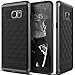Galaxy Note 7 Case, Caseology [Parallax Series] Modern Slim Geometric Design [Black / Black] [Textured Grip] for Samsung Galaxy Note 7 (2016)