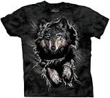 The Mountain Mens Breakthrough Wolf Short Sleeve Tee